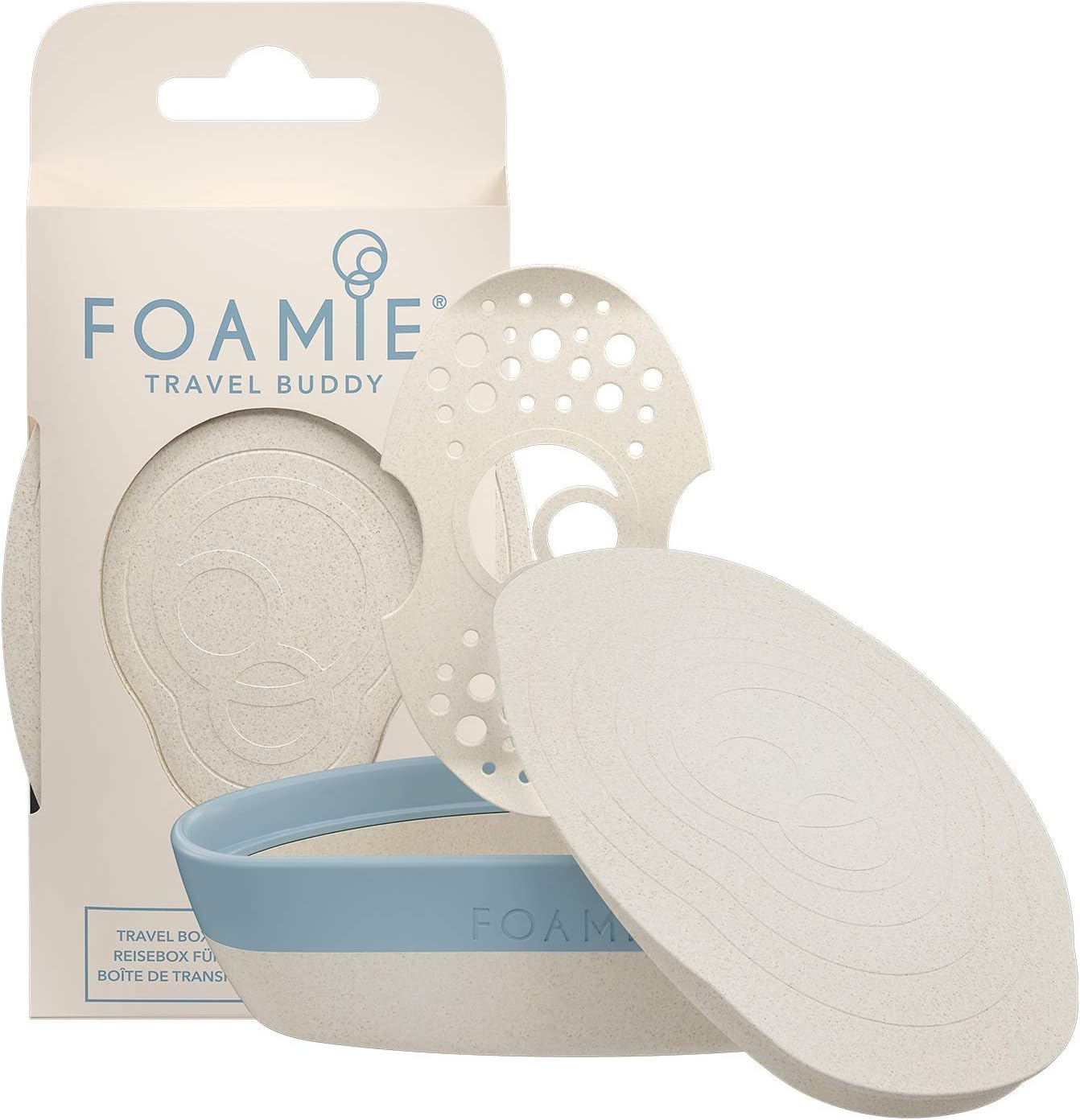 Travel Buddy 100% Waterproof Soap Box Sustainable & Reusable Fixed Shampoo Storage for All Standard Sizes Fixed Soaps
