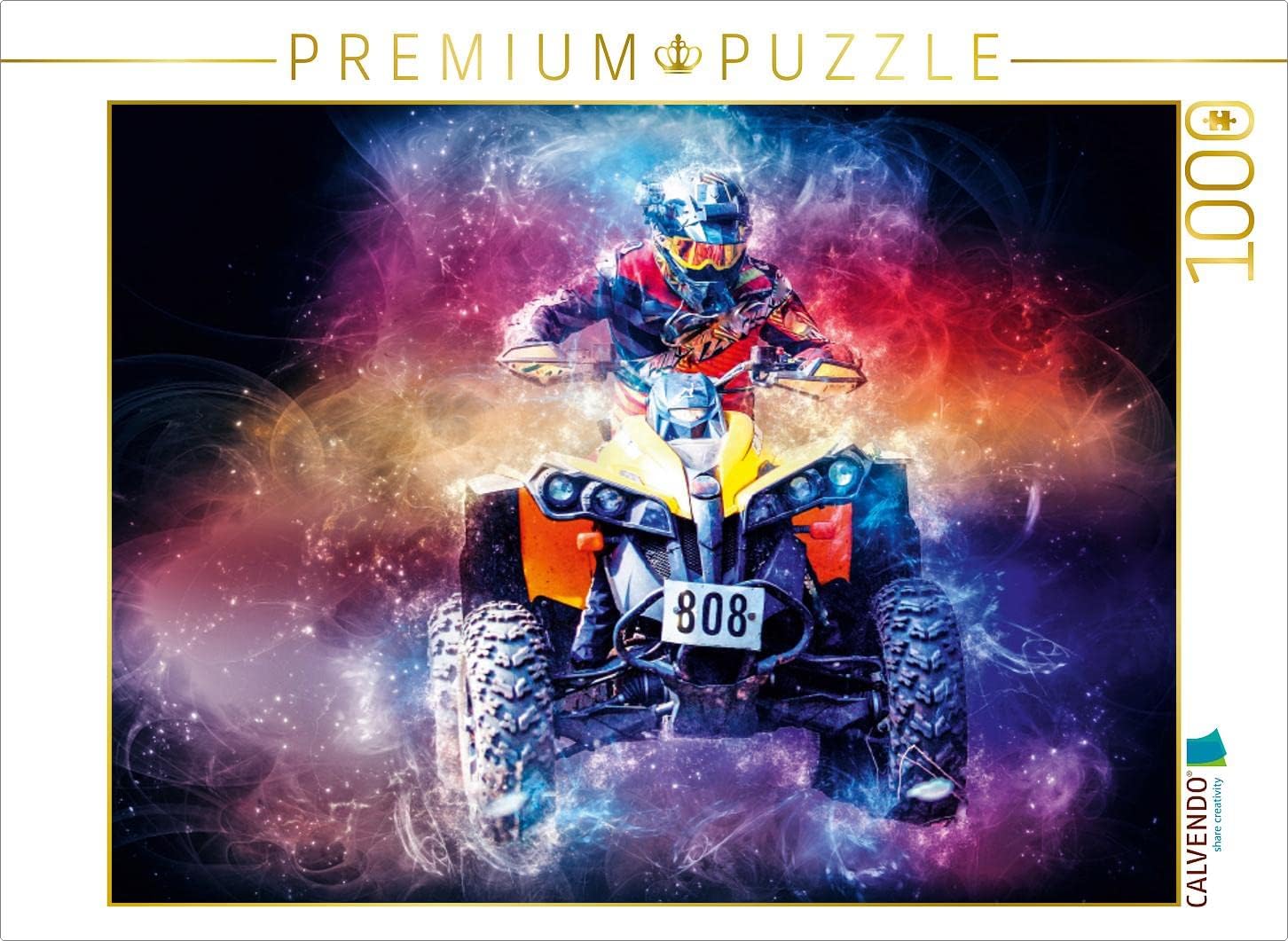 CALVENDO Puzzle Quad, Extremely Cool 1000 Pieces 64 x 48 cm from Peter Roder