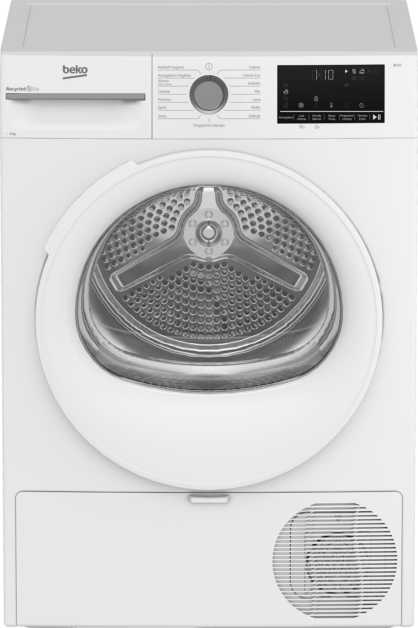 Asciugabiancheria Beko 7188383870 BMT113EW White