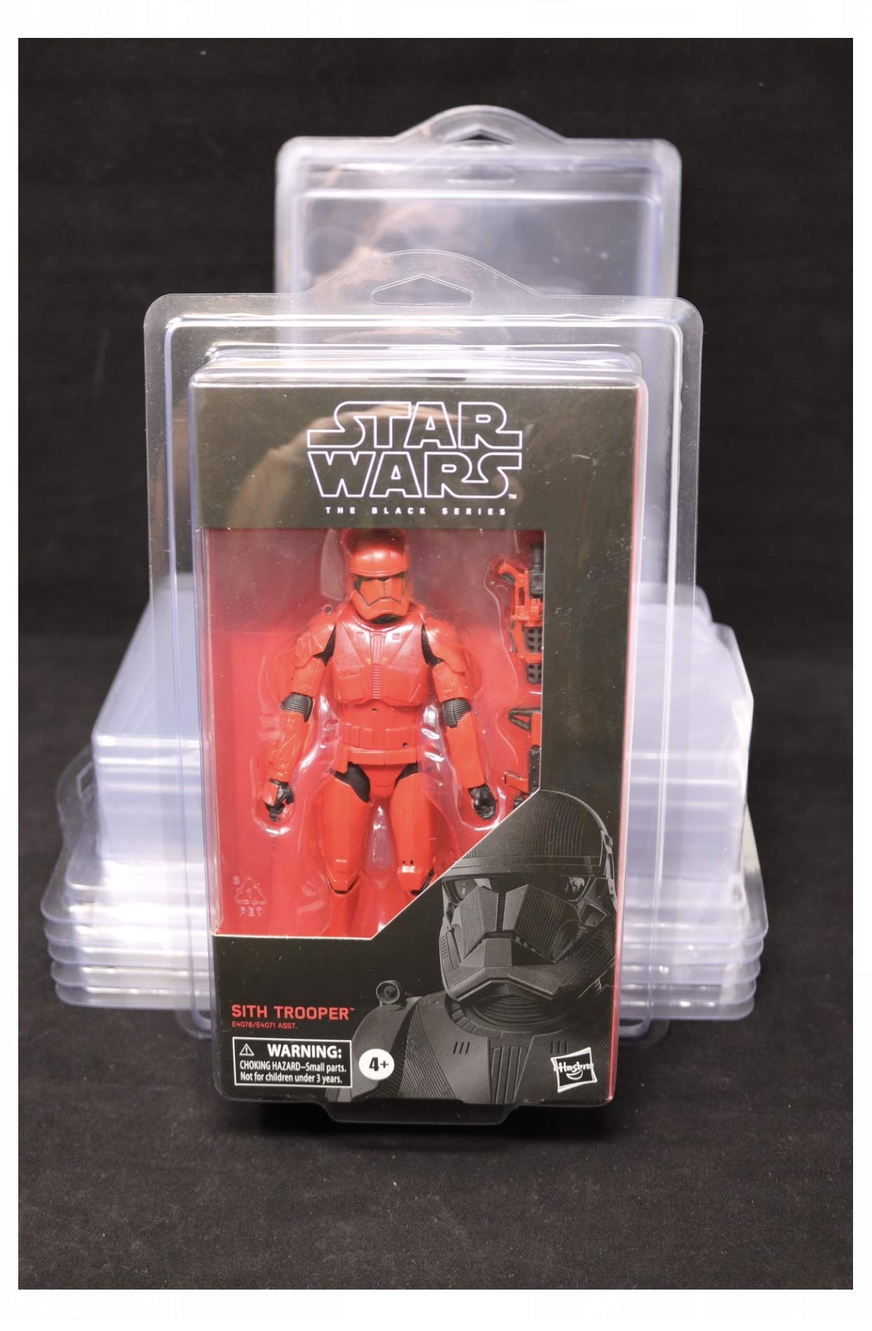 Amazon.com: Star Case Black Made to Protect Star Wars Black Series &  Archive Series Pack of 10 Protectors : Toys & Games