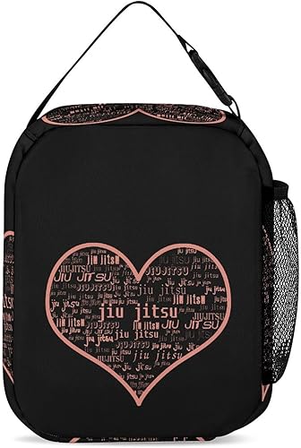 Miniatura 3 de Love Jiujitsu - Lonchera térmica reutilizable, bolsa portátil para hombres y mujeres