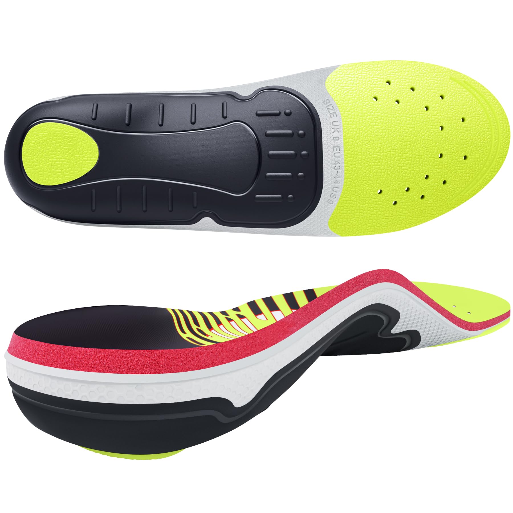 240lbs+ Arch Support Insert Plantar Fasciitis Pain Relief Insole