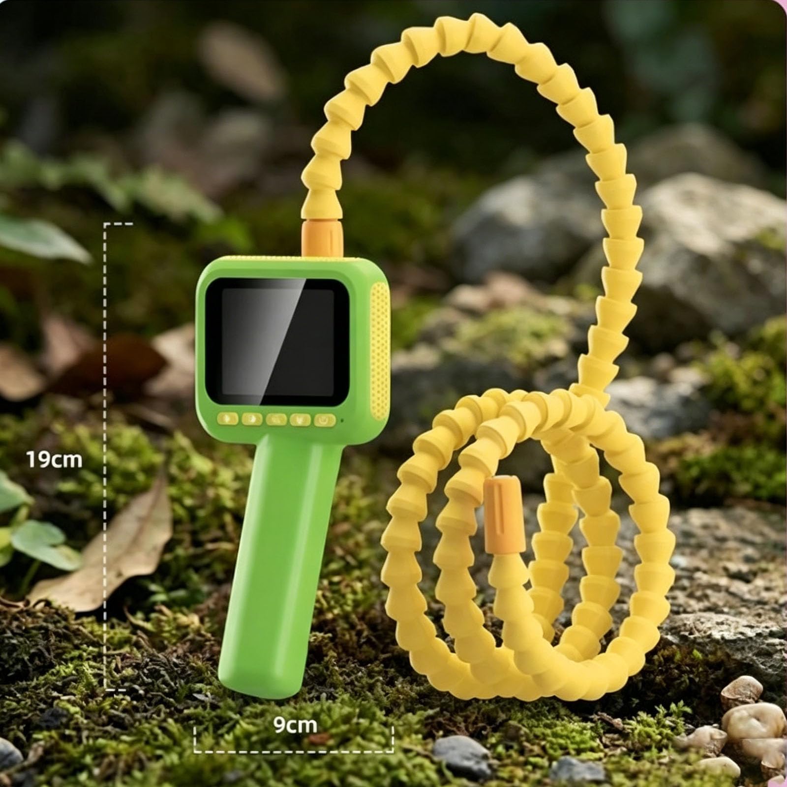 Kinder Entdecker Kamera, Digitales Mikroskop Für Kinder - Unterwasser & Natur Exploration Spielzeug Mit Licht & Display, Beweglicher Endoskop Endoskopkamera Fördert Neugier & Entdeckerfreude (1PC)