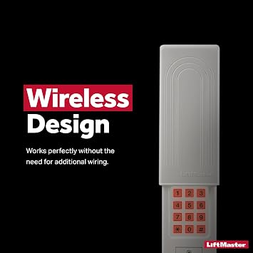 LiftMaster 387LM Wireless, Universal, and Keyless Entry Keypad for Garage Door and Gate Openers