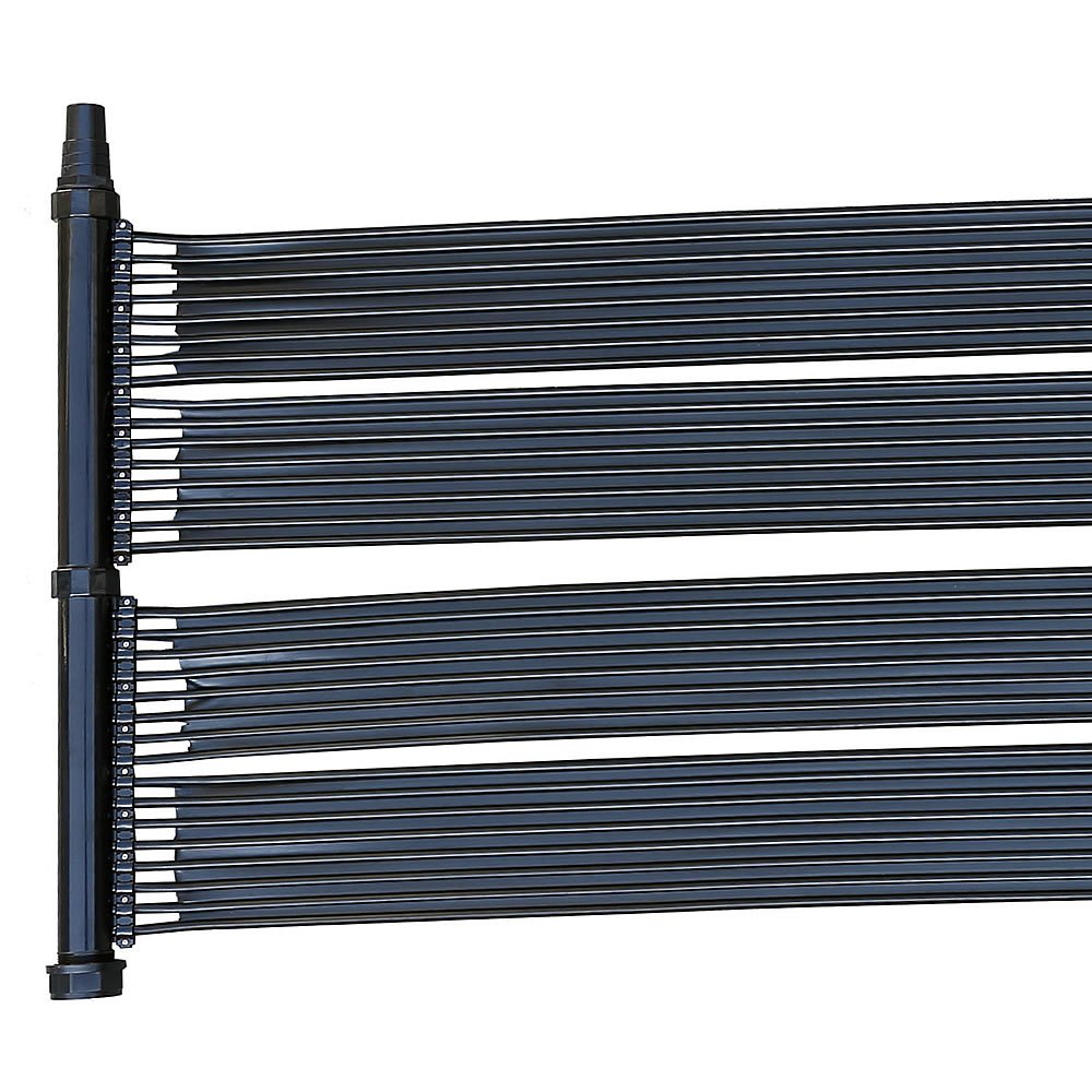 Melko Chauffage de piscine 2 x 605 x 80 cm - Panneau solaire absorbant solaire