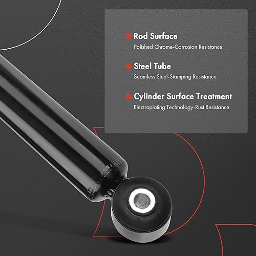 Miniatura 5 de A-Premium Amortiguador trasero compatible con Dodge Sprinter 25003500 2003-2006 y Freightliner Sprinter 25003500 2002-2006, juego de 2 piezas