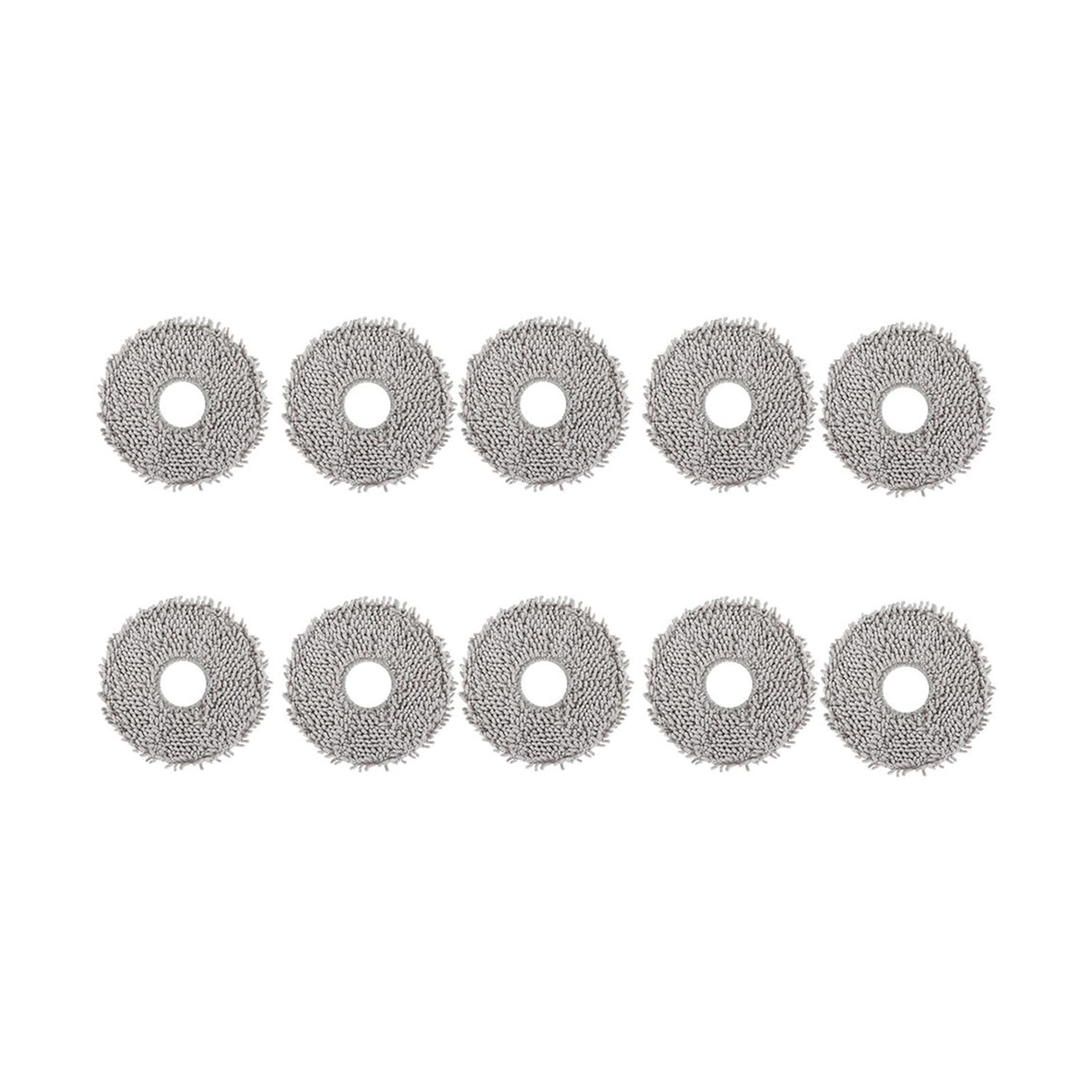 HIZON Mop Pads Holder Accessories，Compatible For Xiaomi ，B101CN Mop Cloth Robot Vacuum ，Compatible For Dreame， L10s Ultra S10 S10 Pro X10(10pcs mop pad)