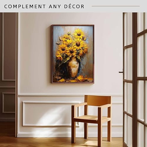 Miniatura 3 de Kit de marcos flotantes de lona de 1.25 pulgadas de profundidad, decoración artística de pared, paneles de lienzo terminados y tableros de lona