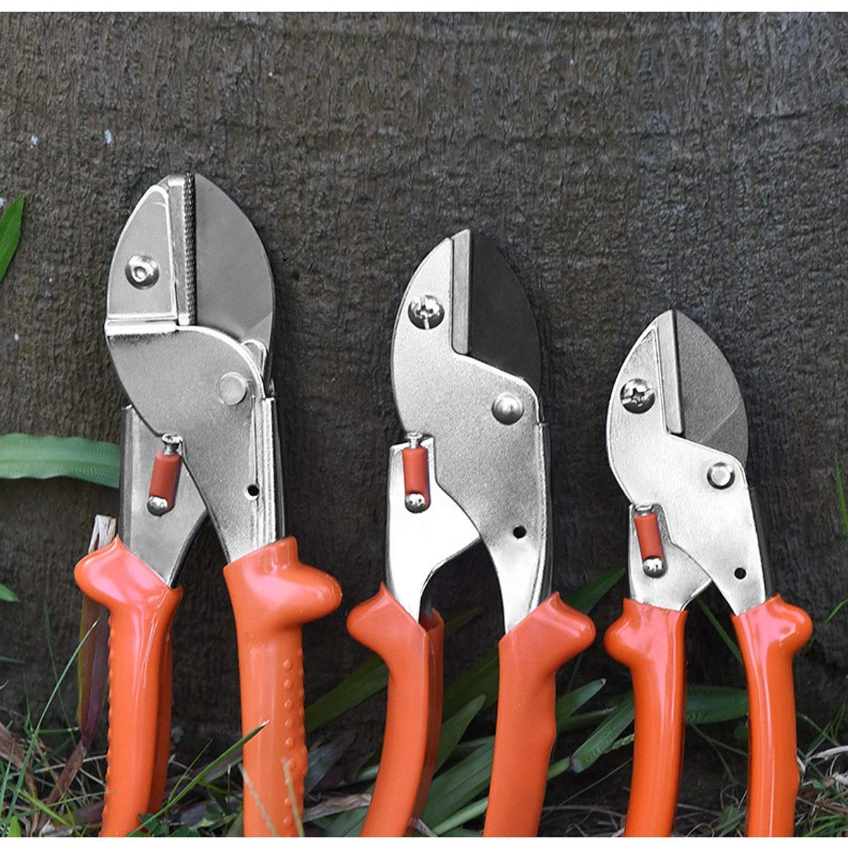 Gartenschere für die Gartenarbeit, professionelle Gartenschere, SK5-Klinge, scharfe Bypass-Gartenschere, 250 mm, müheloses Schneiden, Hand-Gartenschere, Gartenschere, ergonomischer Griff, mittel (M) (
