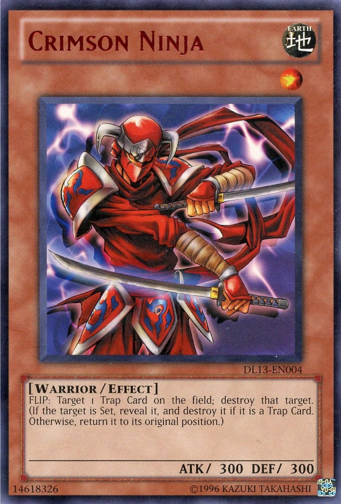 Amazon.co.jp: 遊戯王 英語版 Crimson Ninja DL13-EN004 (Red) : おもちゃ