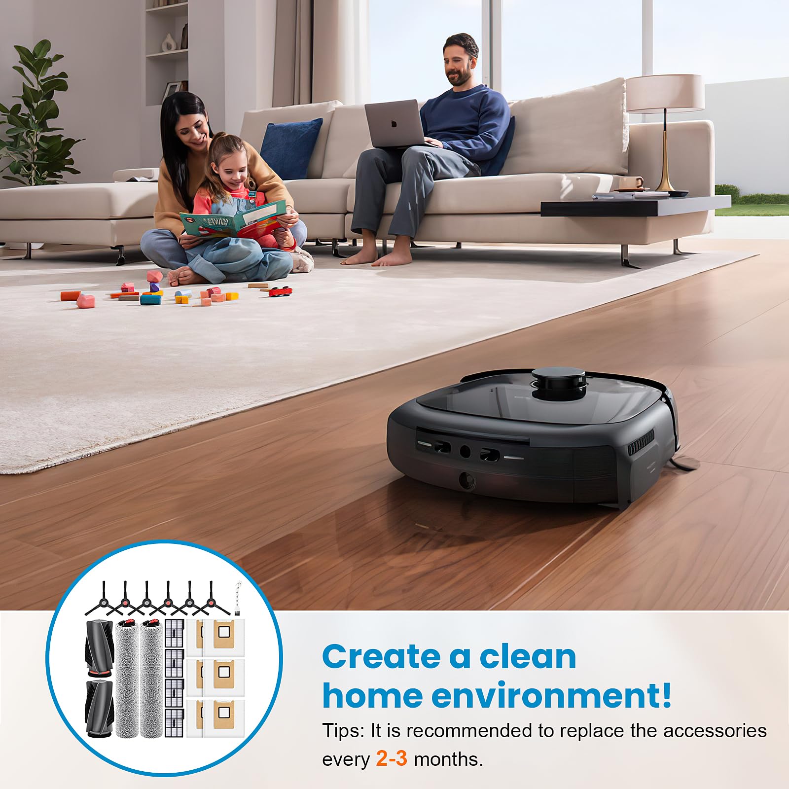 eufy Robot Vacuum Accessories Kit - 21 Piece -9