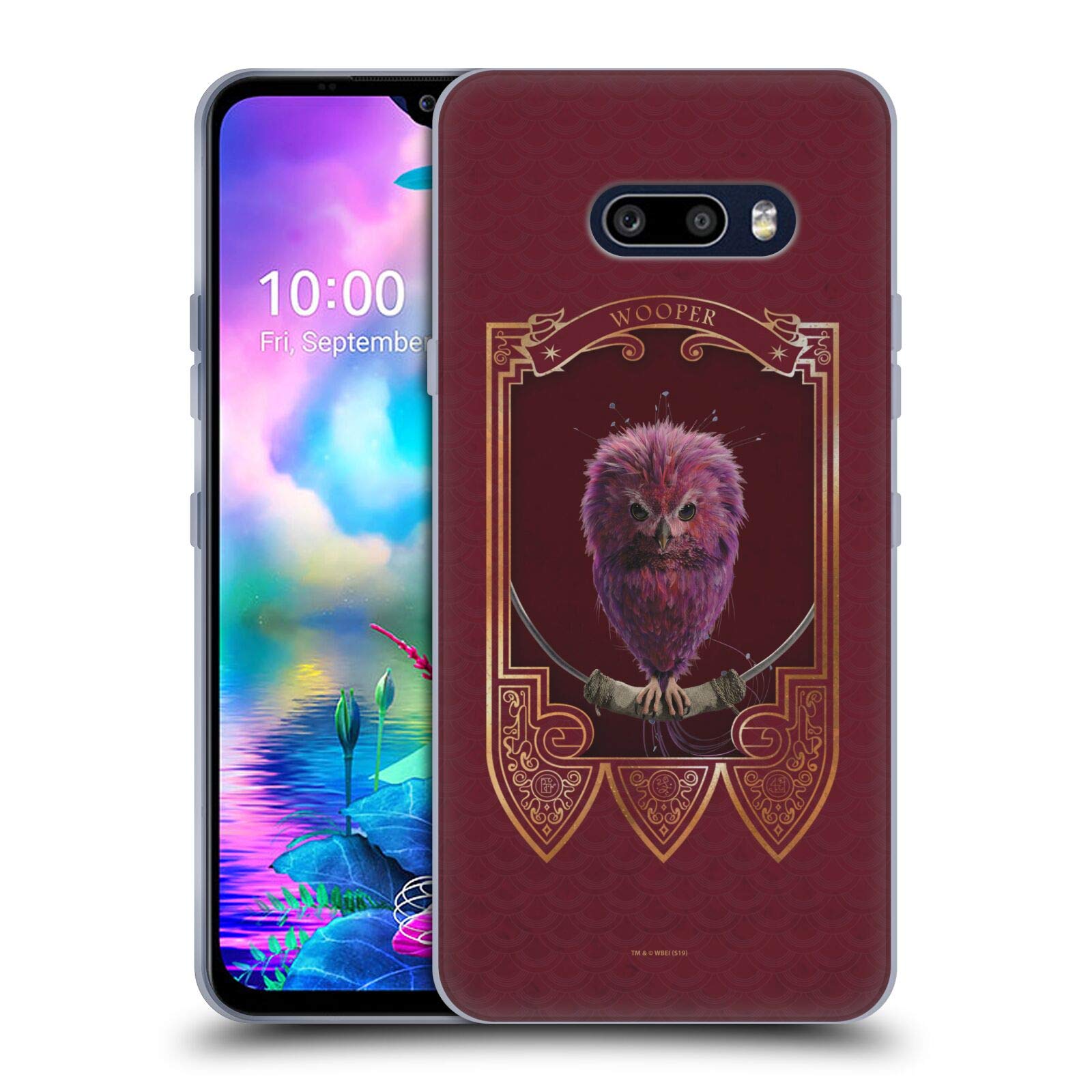 Head Case Designs Officially Licensed Fantastic Beasts And Where To Find Them Wooper Beasts Soft Gel Case Compatible With LG V50S ThinQ 5G