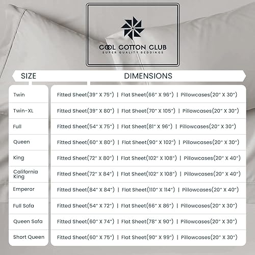 Miniatura 5 de Juego de sábanas de 4 piezas de 1000 hilos, tamaño Queen, cómodas, sábanas de algodón Pima peruano de lujo para mujeres, hombres, niños y