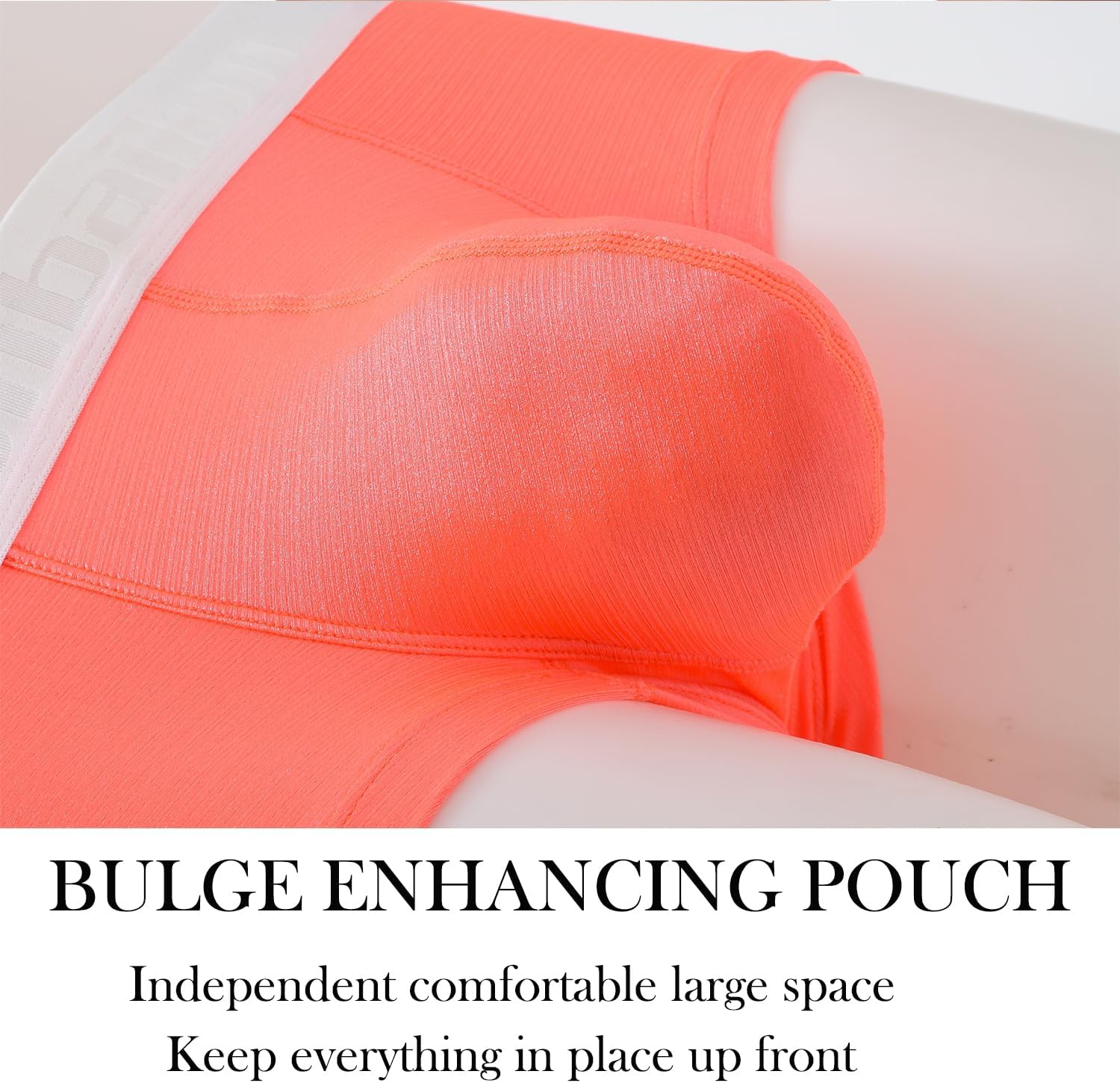 ZONBAILON Mens Sexy Ice Silk Boxer Briefs Underwear Low Rise Bulge Enhancing Pouch Trunks Pack M L XL 2XL 3XL - Image 3