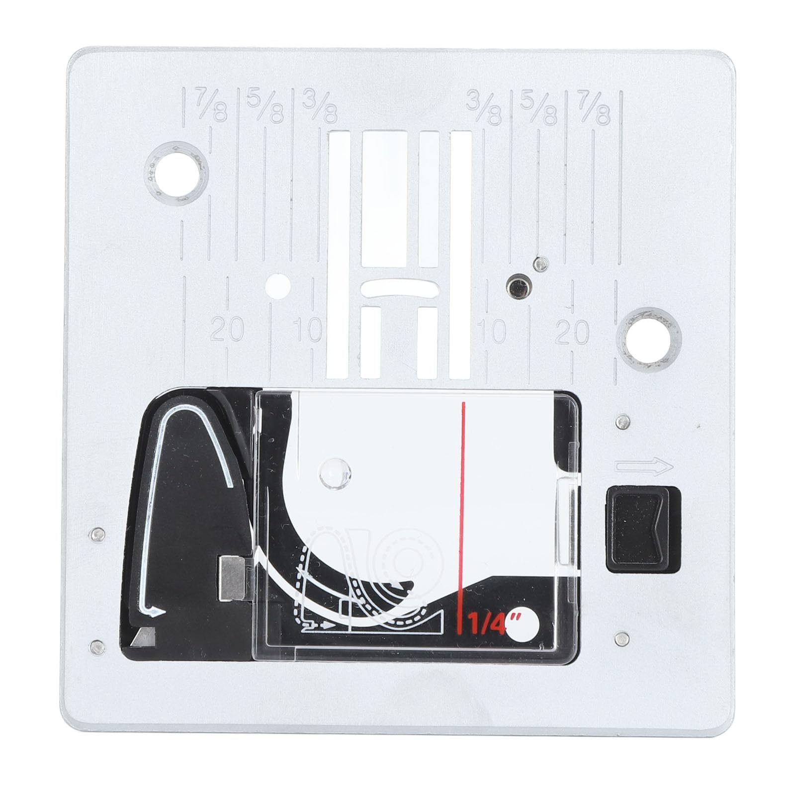 Culnflun Needle Plate with Cover Plate, Sewing Machine Parts Compatible with Singer CE667 HD6700