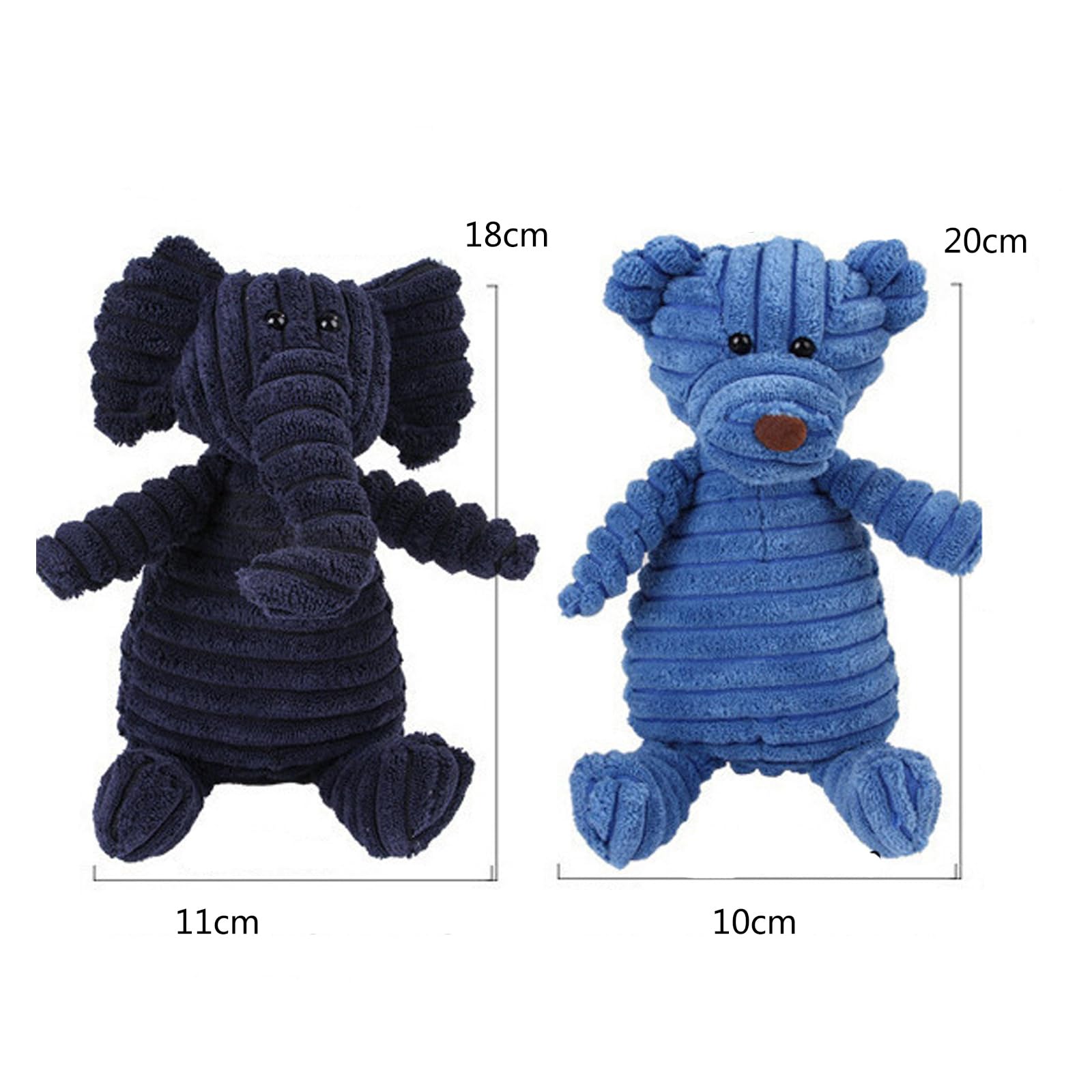 Paquete De 6 Juguetes para Perros, Juguetes De Peluche para Perros Chirriantes, Surtido De Juguetes para Perros De Animales De Peluche, Paquete Económico, Juguetes para Perros Y Cachorros