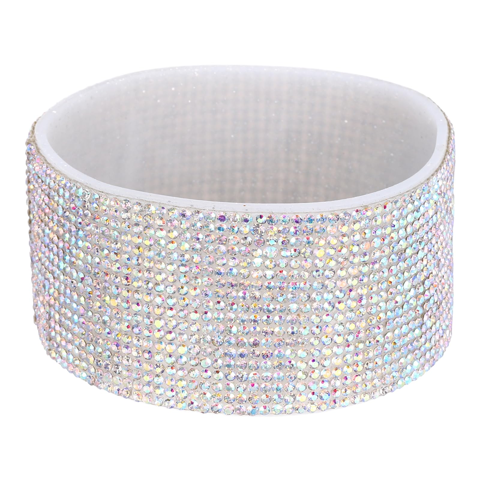 PATIKIL Glitter Silicone Boot, Diamond Water Bottle Protective Boot Shining Anti Slip Cup Sleeve Accessories for Stanley Tumbler 20-40OZ with 2.8" Bottom, Colorful