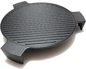 Conveggtor Cast Iron Plate Large Green Egg Plate Setter Pizza - Main Image