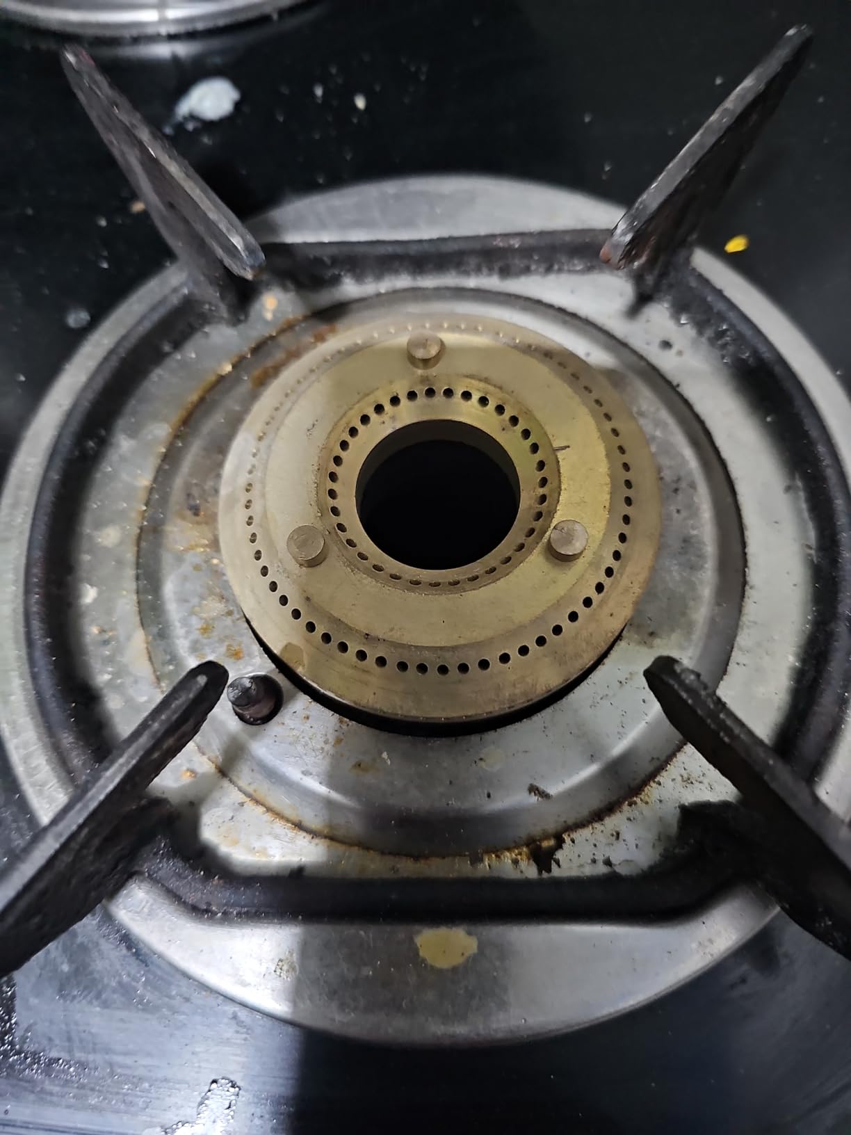 AST Brass Gas Stove Burners Cap Set of 3 Suitable for Prestige,Elica,Sunflame,Glen,Faber,Preethi