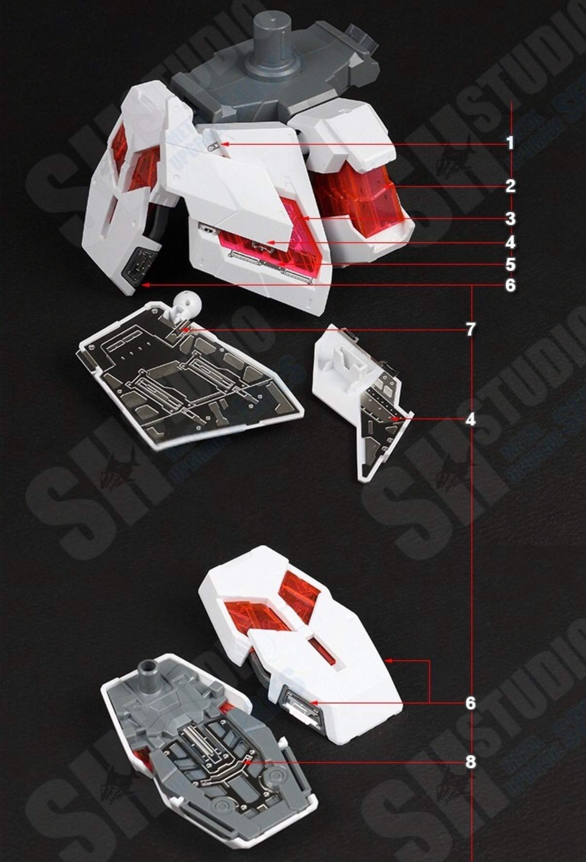 Amazon | MG RE MEGA SIZE 改造用 ディテールアップ ハイクオリティー