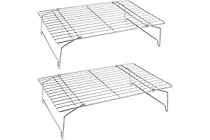 P&P Chef Cooling Rack with Legs for Enhanced Baking and Cooling