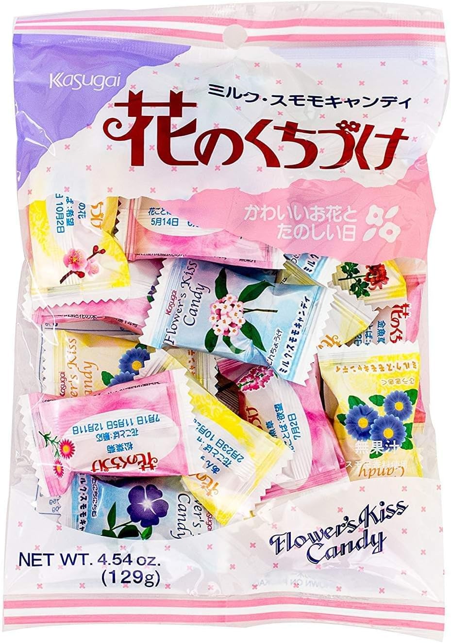 Kasugai Flower's Kiss Candy 4.54 oz.