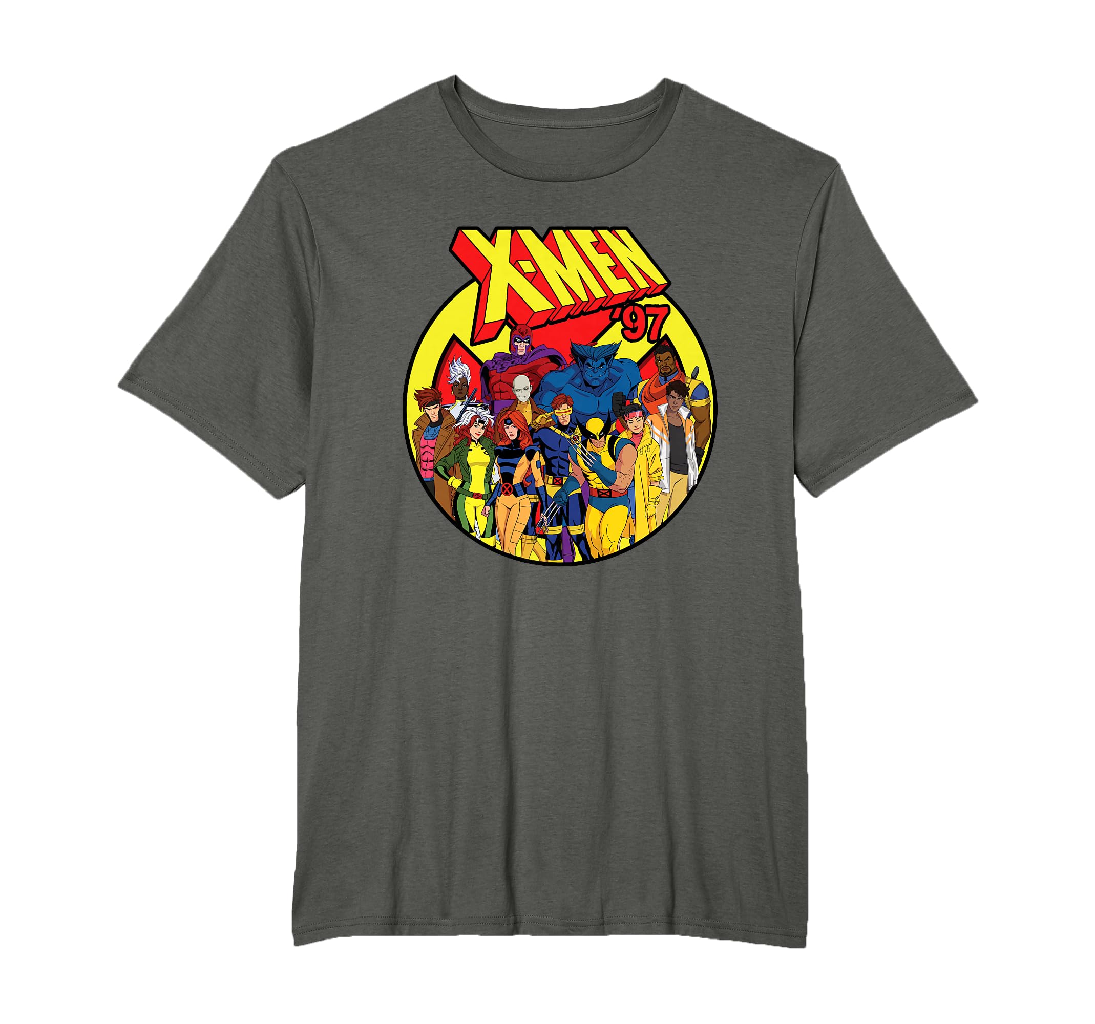 Marvel Studios X-Men ’97 Animated Series Team and Title Logo T-Shirt