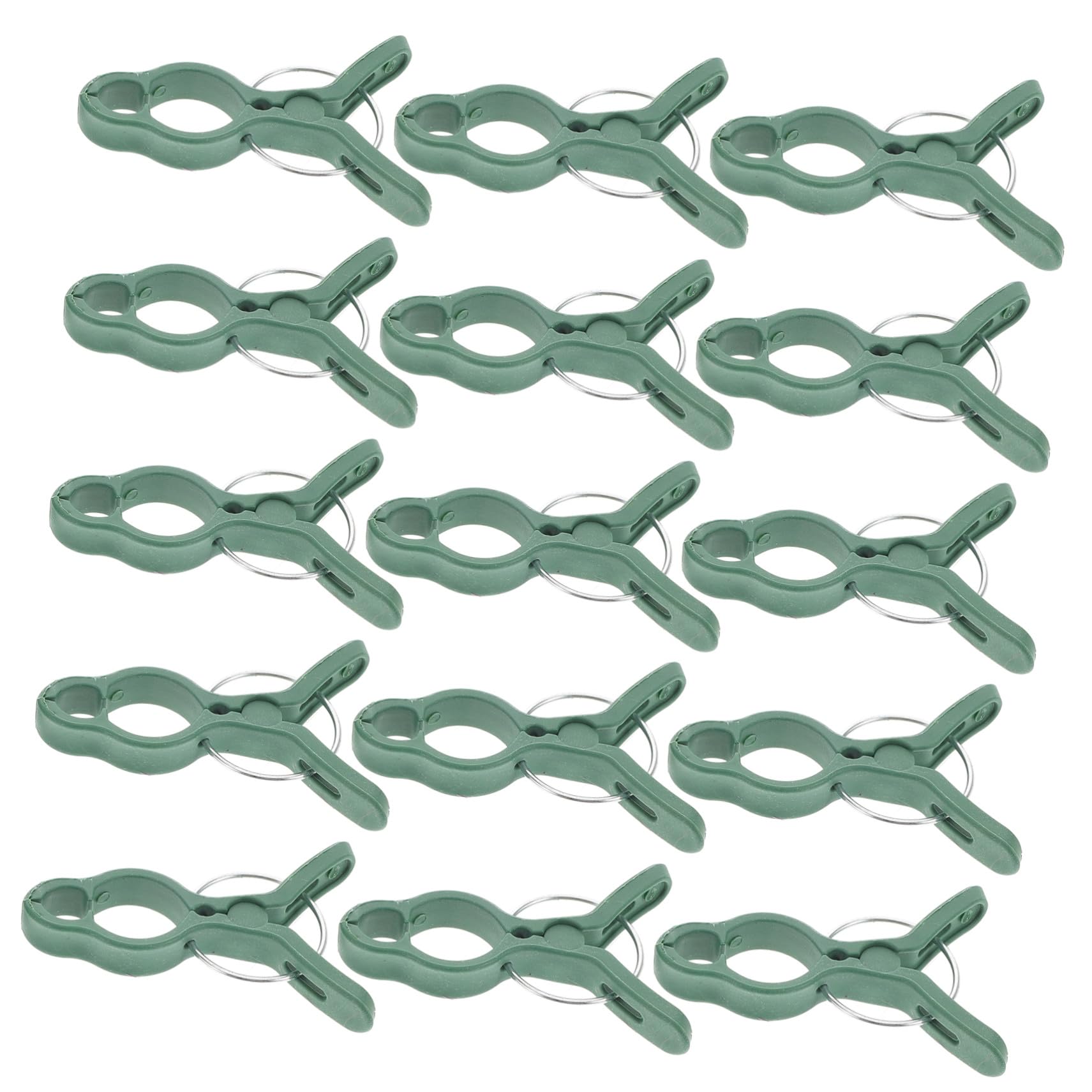 Clip di Supporto per Piante Verde 50 Pezzi in Plastica per Pomodori