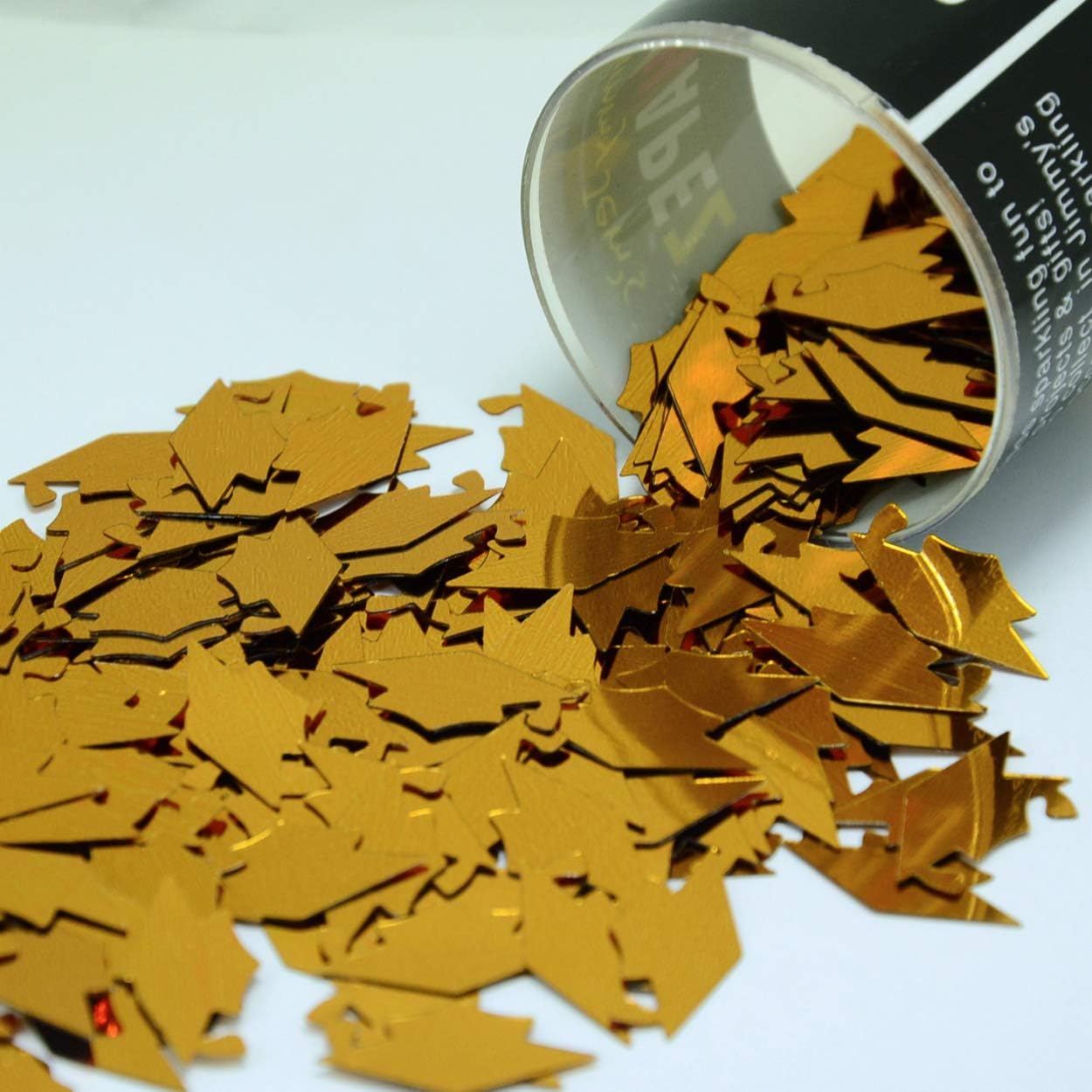 BOO! Halloween Confetti - Black & Orange Word Confetti For Party Decorations