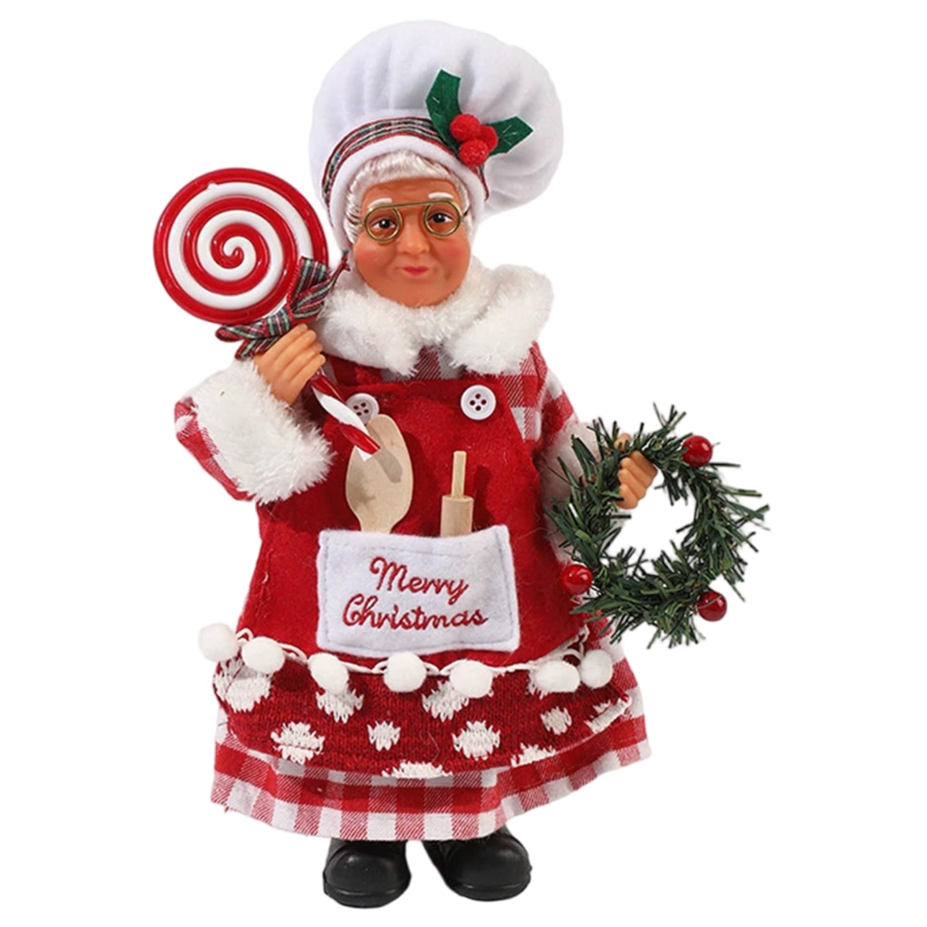 Figurines de Noël pour égayer une cuisine sombre ou une table vide