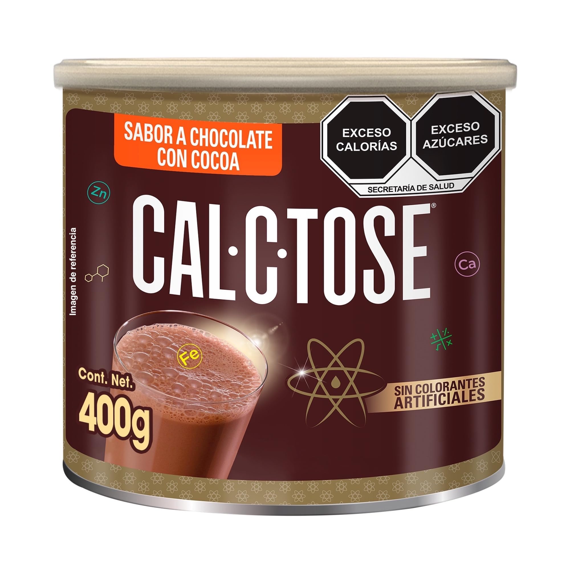 Cal-C-Tose Powdered Chocolate Drink Mix 14.1 oz