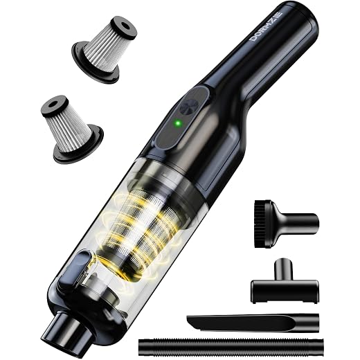 Car Vacuum Cleaner for Car Home Pet, Handheld Vacuum Cordless High Power