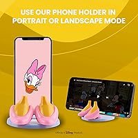 Vista 3 de Disney Mickey Mouse and Friends Feet Soporte para teléfono celular con calcomanía de regalo, soporte para teléfono celular para el hogar