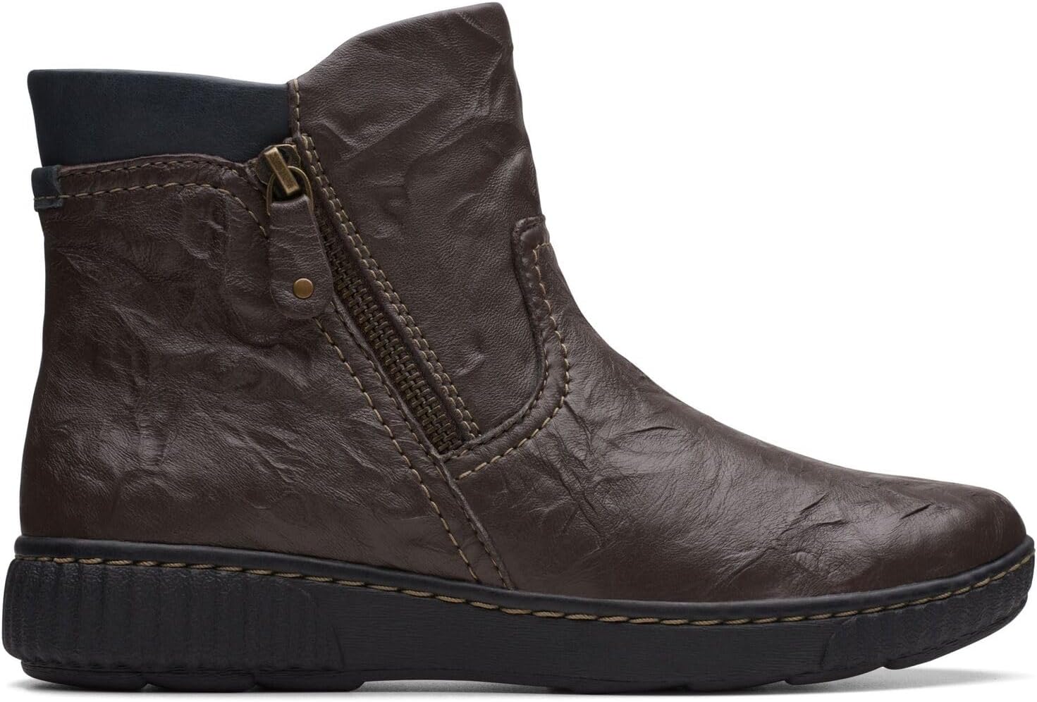 Clarks Ella Black Como Ankle Boots Clarks Black Shoes For Women