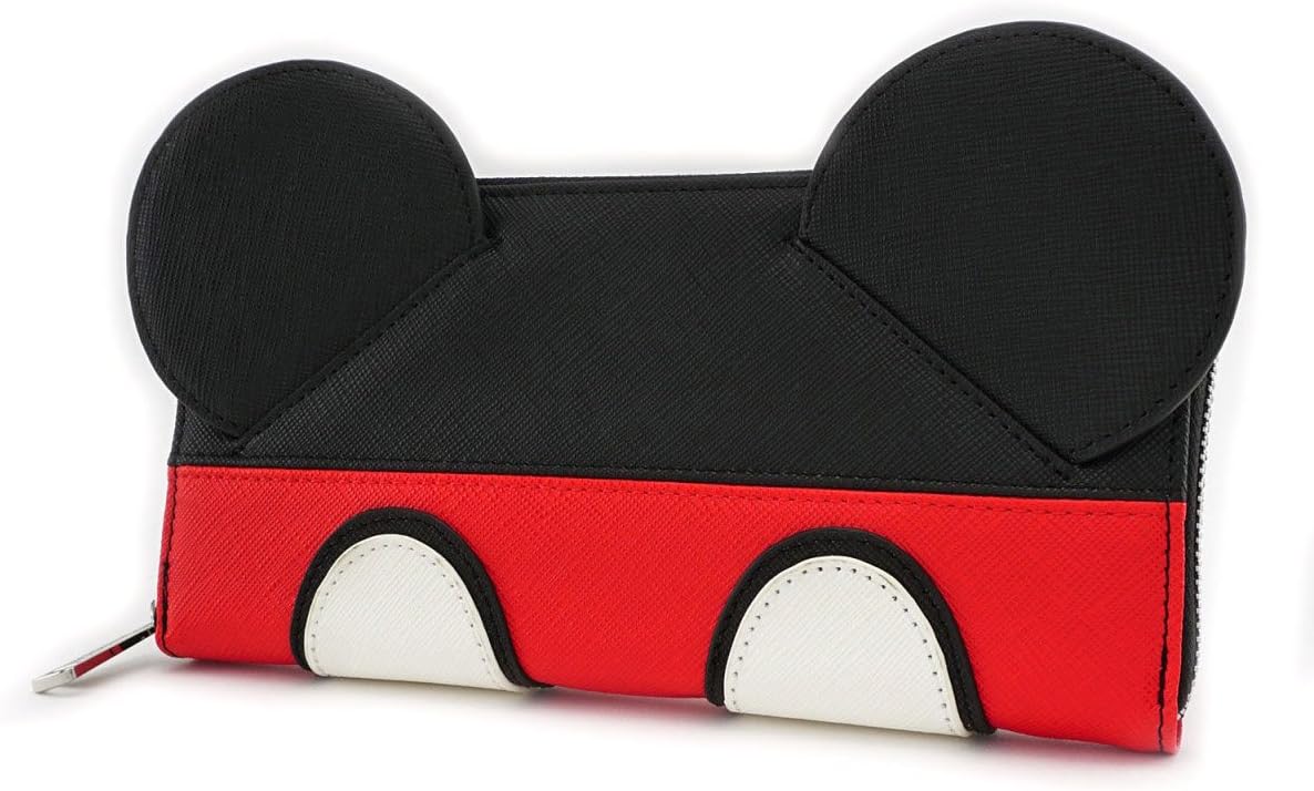 Loungefly Disney Mickey Ears Wallet, Multicoloured, One Size