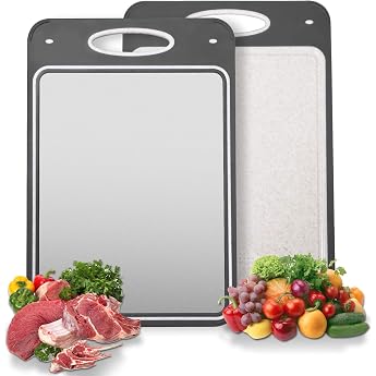 Titanium Chopping Board Titanium Cutting Board Pure Titanium Chopping Board for Meat Stainless Steel Metal Kitchen
