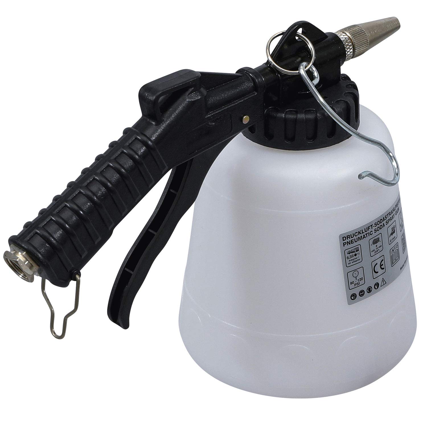PISTOLET SABLAGE DECAPAGE BICARBONATE DE SOUDE DECAPEUR