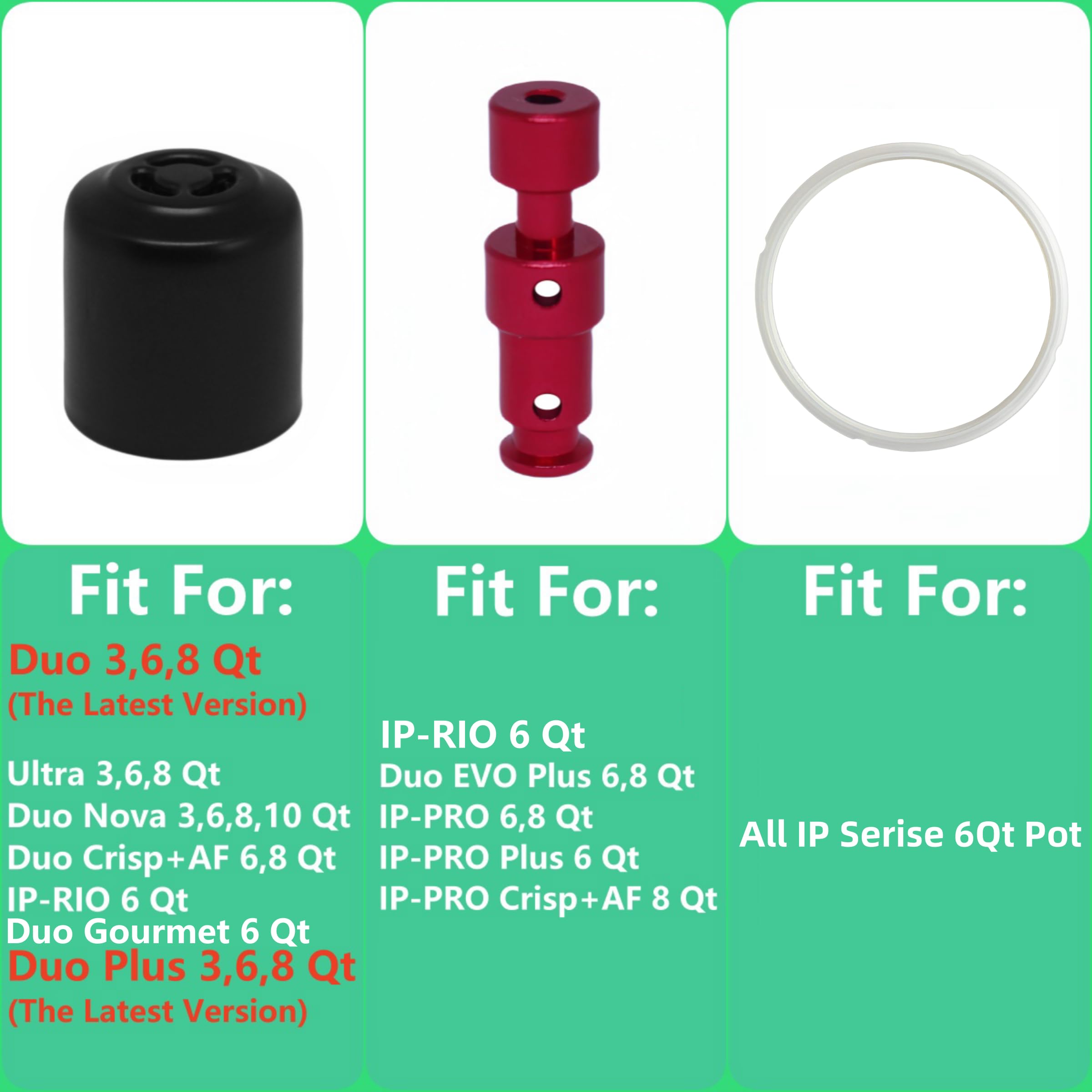 Sealing Ring Instant Pot Knob Replacement Pressure Cooker Amazon