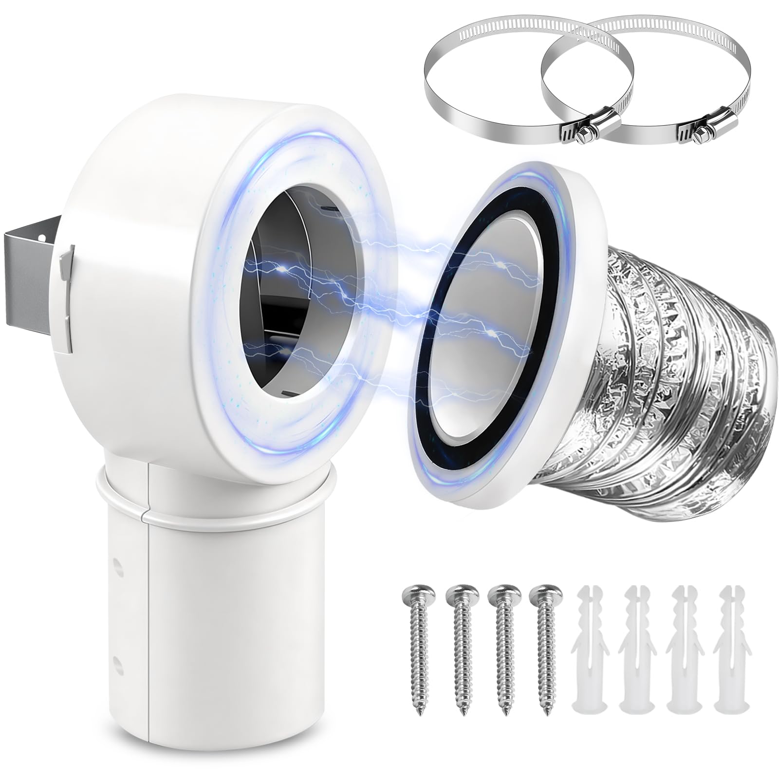 Magnetic Dryer Vent Coupling kit DV90 Airtight Seal