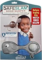 Vista 10 de Tope de puerta a prueba de bebés, protectores de pellizco de puerta que protegen los dedos de los niños y las colas de PET. Protectores de dedos