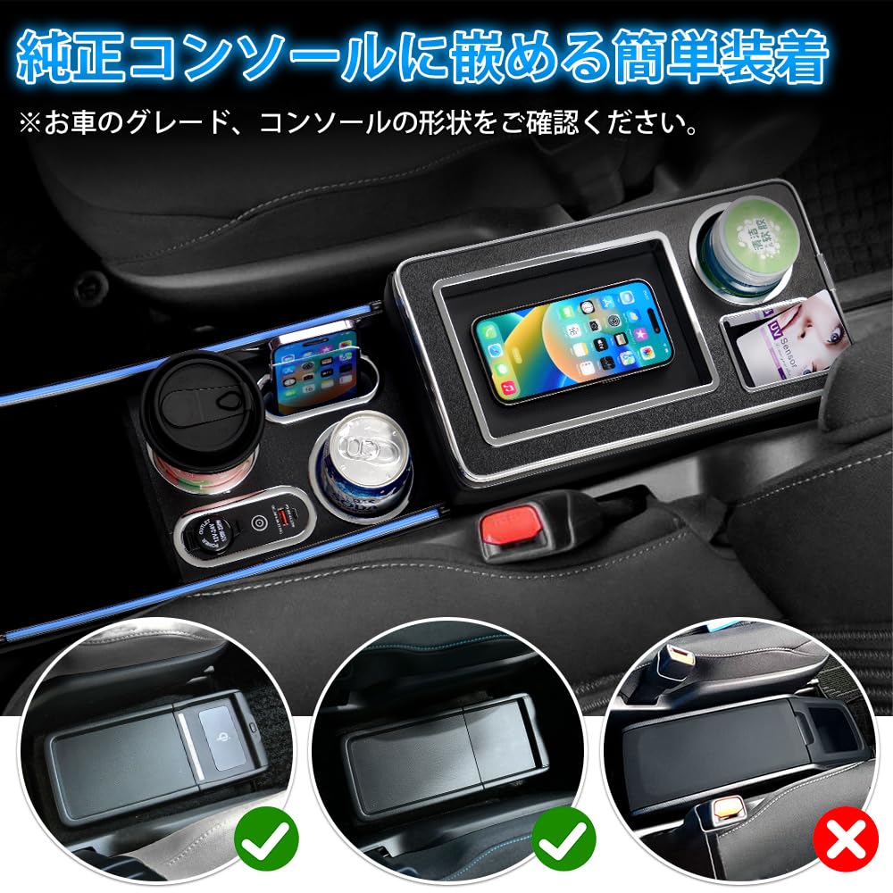 Amazon | 【両側雰囲気ブルーライト付き】Auto Spec トヨタ ヴォクシー 