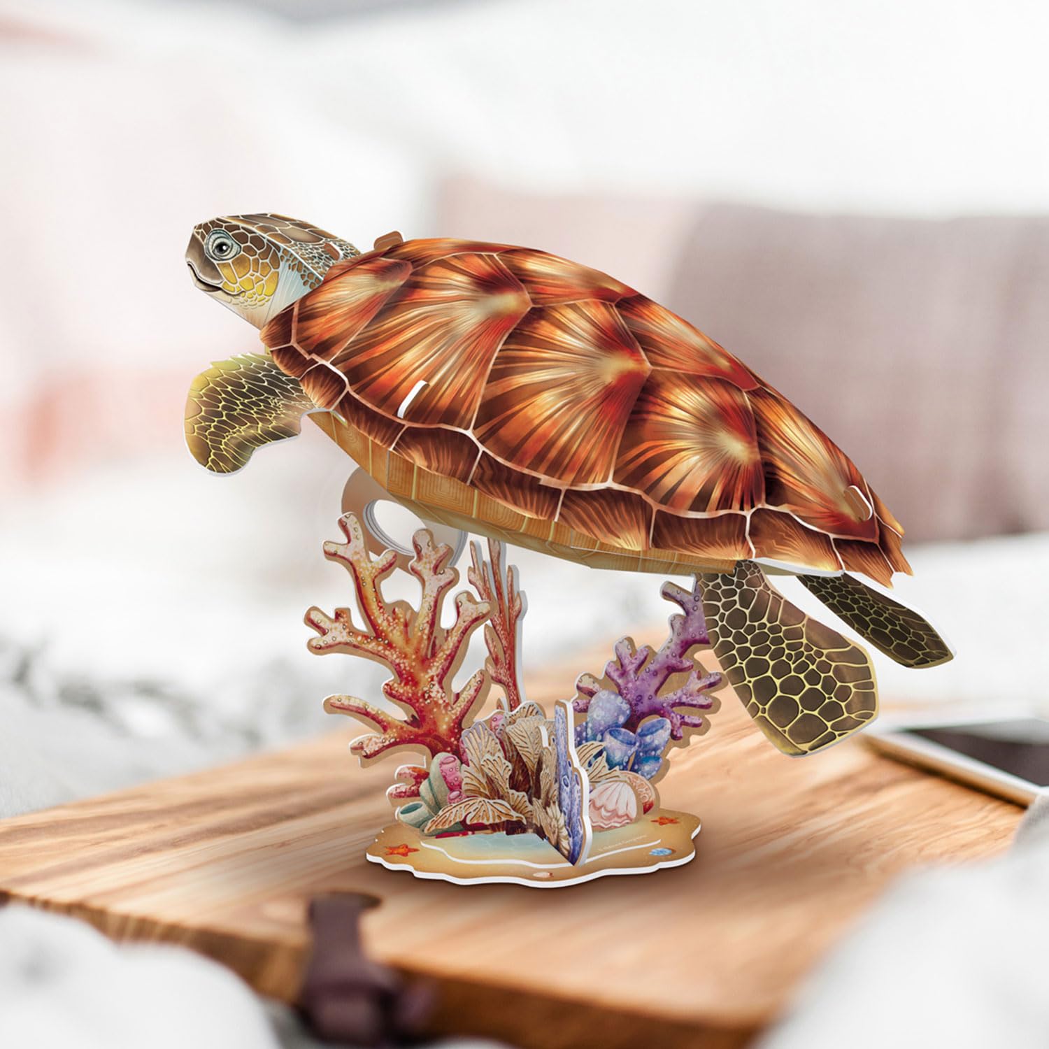 National Geographic - Tortuga Marina | Puzzle 3D | Maquetas para Montar | Regalo Niño 8 Años | Regalo Niña 8 Años | Manualidades Adultos | Puzzle Infantil | 31 Piezas