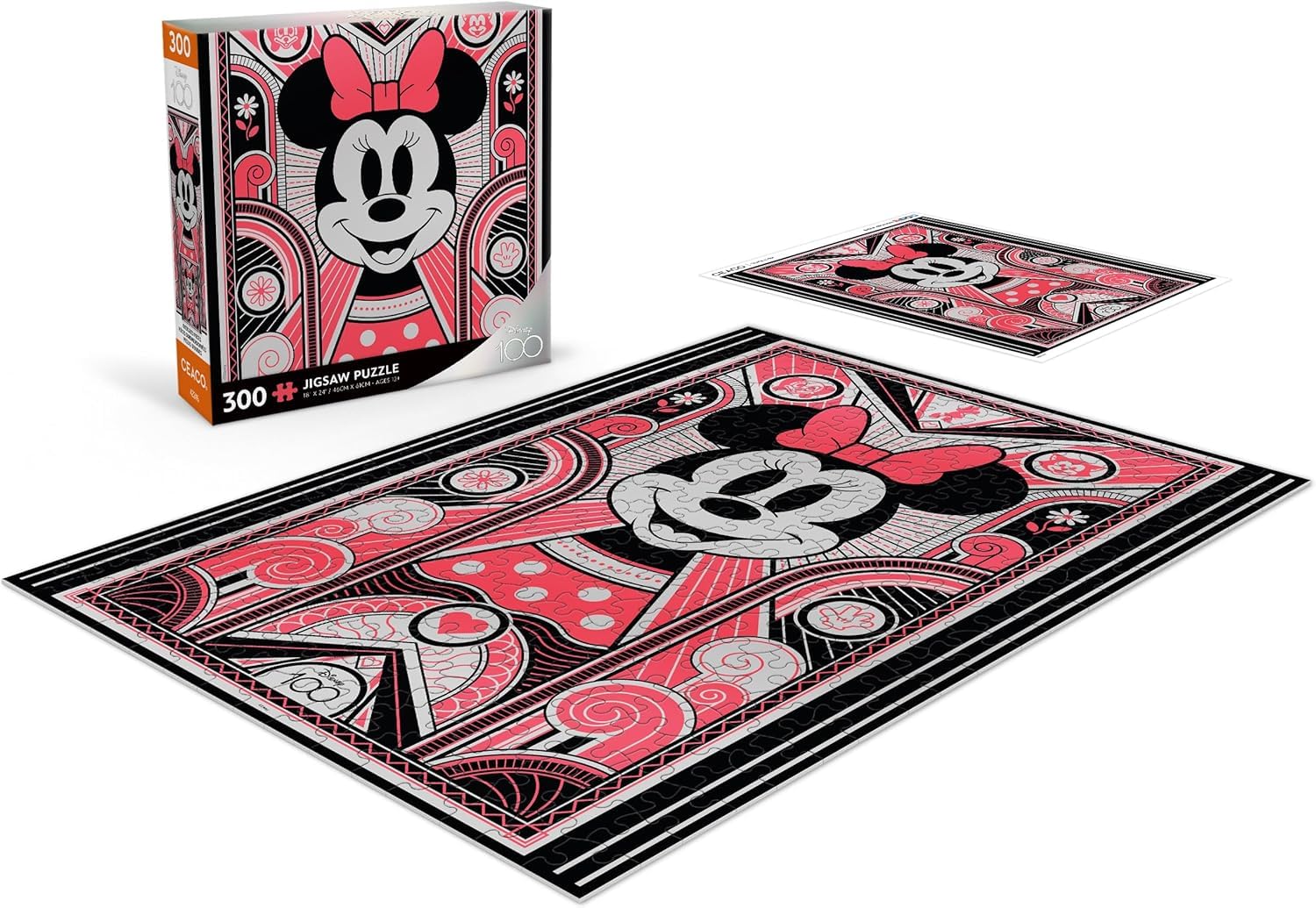 Ceaco ディズニー ミニーマウス ジグソーパズル 300ピース Ceaco ディズニー ミニーマウス ジグソーパズル 300ピース