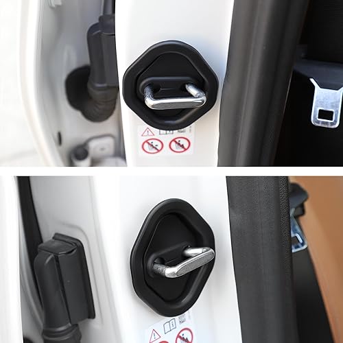 Miniatura 5 de TOMALL 4 pestillos de bloqueo de puerta de automóvil compatibles con Honda Accord Civic CR-V XR-V HR-V UR-V Odyssey Crosstour Pilot Vezel de acero