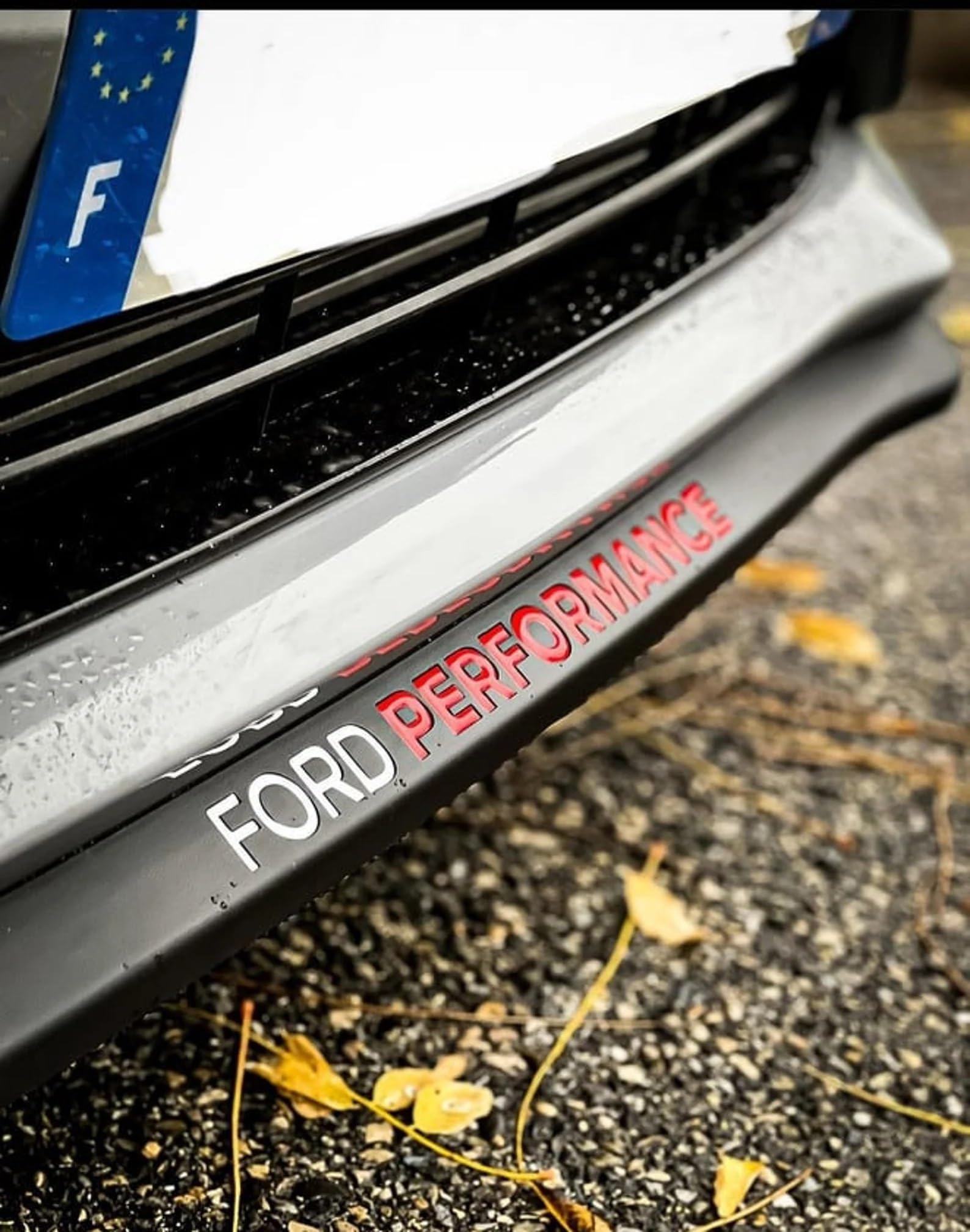 Puma ST Frontspoiler Inlays 3D – passgenaues Set für Ford Puma ST (ab 2020) – Doming Optik – hochwertig, wetterfest & UV-beständig (Ford weiß, Performance rot)