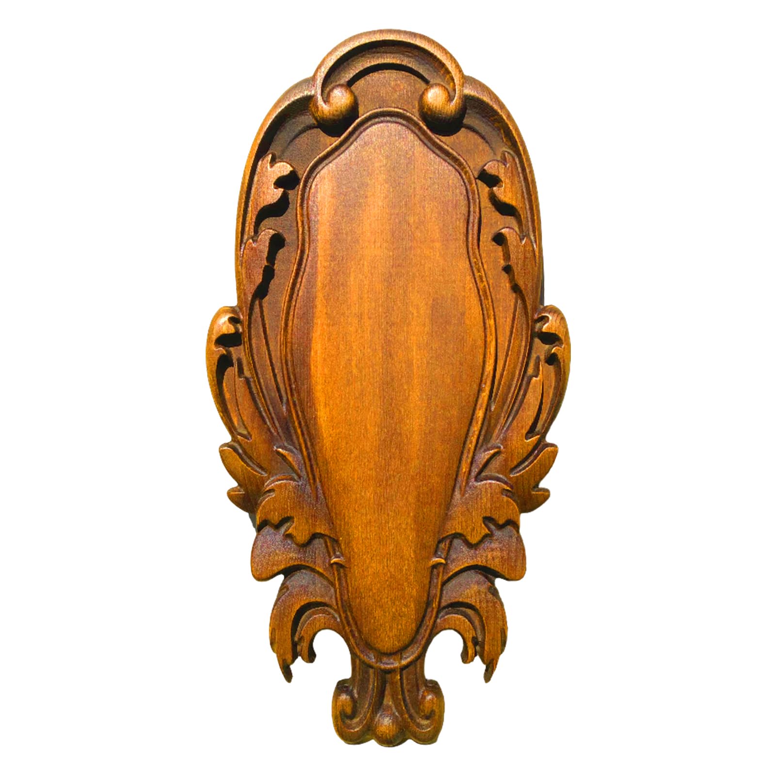 Trophy Shield - Tabla de madera de haya maciza para trofeos de caza, cuernos como jabalí, ciervo, cabras (K6-40) (roble rústico)
