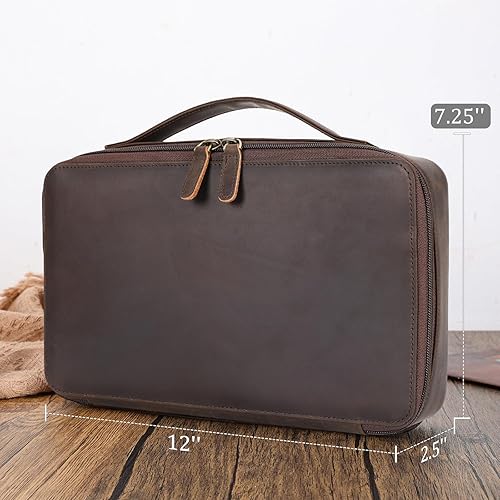 Miniatura 5 de Polare Leather Glasses Case Safety YKK Zipper Sunglasses Case Portable Travel Eyeglasses Case Holder