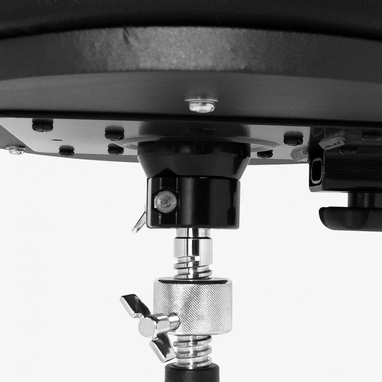 Ahead SPG-BBR4 Schlagzeug Hocker Spinal Glide 4-Beinig mit keepdrum Drumsticks