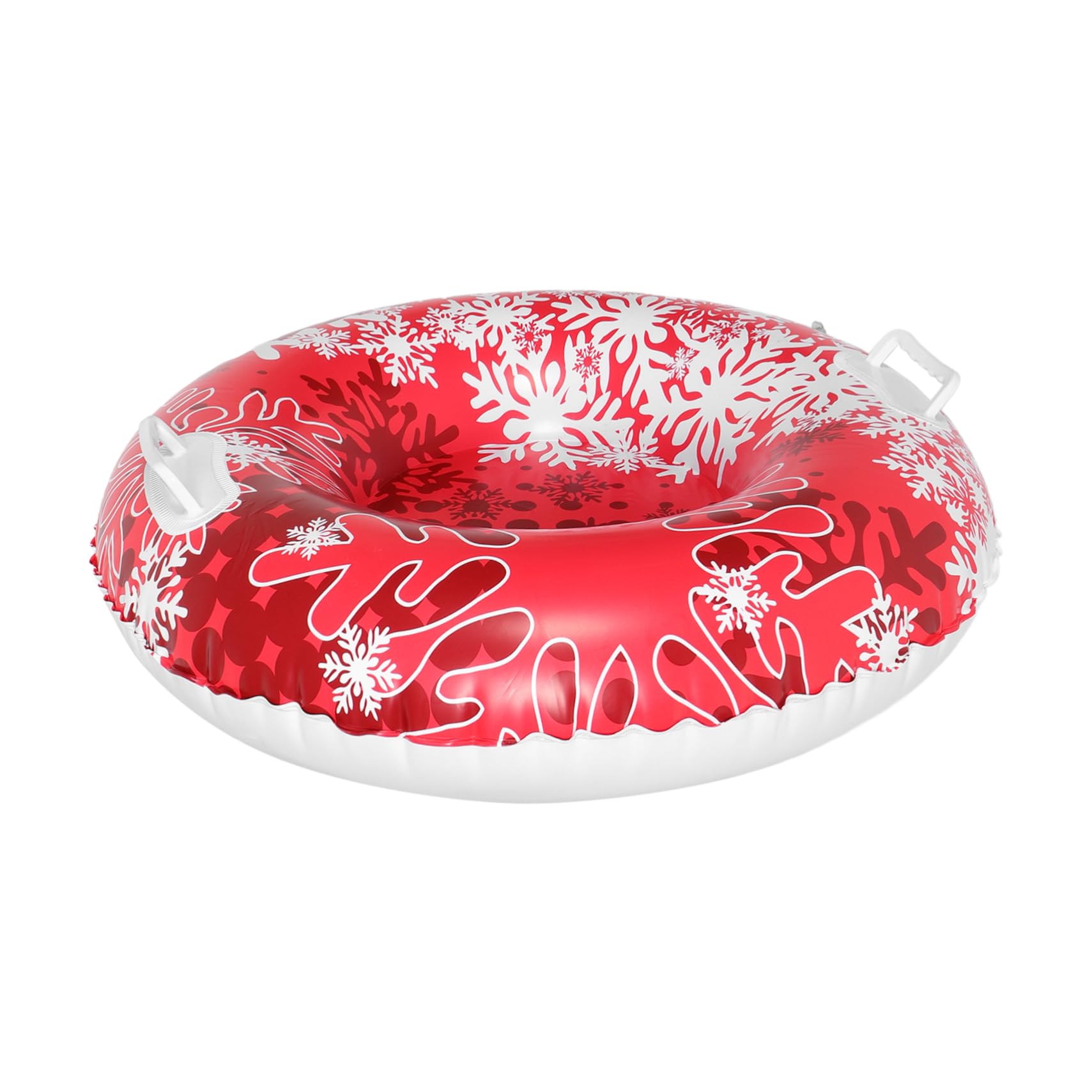 GOOHOCHY PVC Sled Handles Inflatable Winter Sports Tube for Boys and Girls Sledding Fun