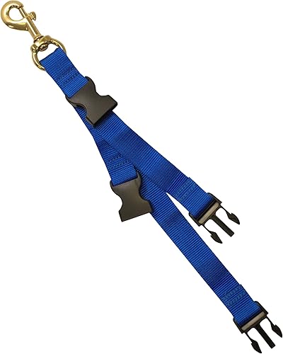 Scuba Choice - Protector de aletas y máscaras con cierre de liberación rápida, color azul